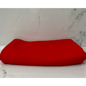 Vintage Thick Red Knit Fabric 1.5 yards